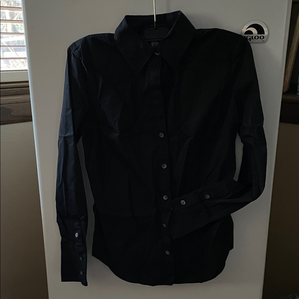 Calvin Klein Black Button up Shirt XS